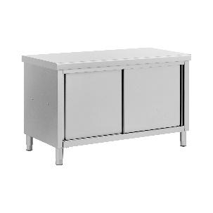 Work tables with cabinet